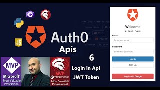 Auth0 okta 6  Apis User Login amp JWT Token [upl. by Germana495]