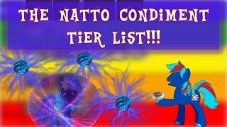 The Natto Condiment Tier List [upl. by Khanna]