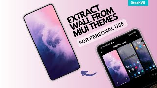 How to Extract Wallpapers from Any MIUI Theme  Save MIUI Themes Wallpaper to Gallery [upl. by Alahsal]