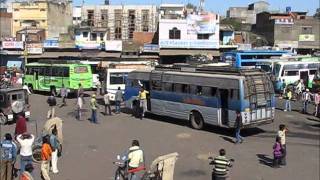 Bus station India [upl. by Amandie]