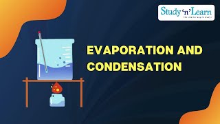 Evaporation and Condensation Science  Class 6 [upl. by Darcee]