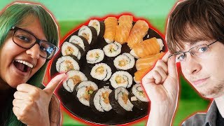 HJEMMELAVET SUSHI  vLog [upl. by Ferd]