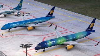 Icelandair Event Arrivals at Innsbruck Airport  World of Airports  Gameplay [upl. by Hardman]