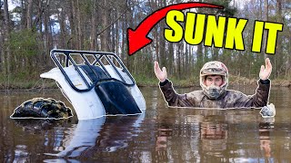 FourWheeler MUDDING GONE WRONG [upl. by Littman]