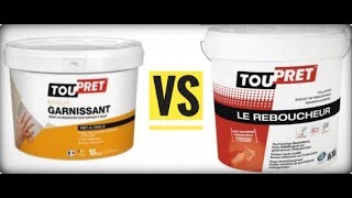 Comparatif enduit de rebouchage vs enduit garnissant [upl. by Lesoj]