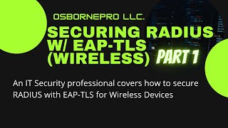 Securing RADIUS with EAPTLS Windows Server 2019 [upl. by Aehs]