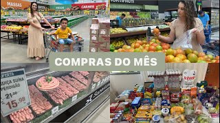 NOSSAS COMPRAS DO MÊS  TUDO CARO VALOR TOTAL DAS COMPRAS  LAÍS VELOSO [upl. by Amari]