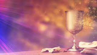 chalice ciborium blessings Last supper church Gospel worship No copyright background loop Cristianos [upl. by Adiene744]