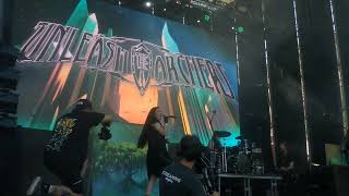 UNLEASH THE ARCHERS  Ghosts In The Mist  leyendas del rock  2024  villena  alicante [upl. by Atilam]