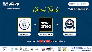 NBQ2024 Grand Finale  NEW BREED KNUST v AGCM KNUST v DLCF KNUST [upl. by Bramwell199]