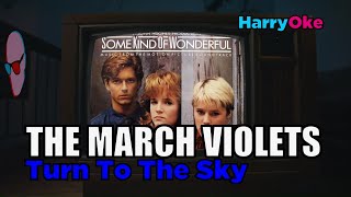 The March Violets  Turn To The Sky Karaoke with Lyrics [upl. by Constantia]