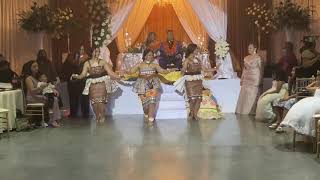 Si oto LotoTulau Wedding 2020 Tulau Girls perform Tongan Number [upl. by Yllaw]