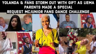 YOLANDA amp FANS STORM OUT WITH GIFT AS LIEMA PARENTS MADE A SPECIAL REQUEST MCJUNIOR  BBMZANSI 2024 [upl. by Annaeoj774]