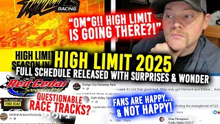 HIGH LIMIT 2025 Awesome schedule faces BLOWBACK from fans amp PRAISE from others quotThis is CRAZYquot [upl. by Sebastian366]