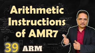 Arithmetic Instructions in ARM7  Instructions of ARM7  ARM Processor  ARM7 [upl. by Elisabet76]