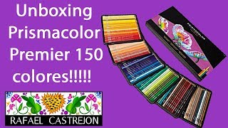 Unboxing quotPrismacolor 150 coloresquot y unos datos curiosos [upl. by Atsev213]