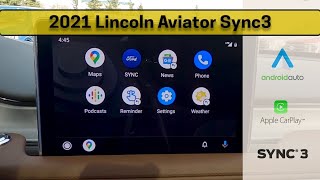 All about Sync3 in the 2021 Lincoln Aviator  Lincoln Aviator Feature Breakdown [upl. by Adok]