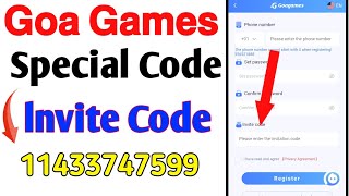 goa games invite code  goa game invite code  goa game invitation code [upl. by Aivital2]