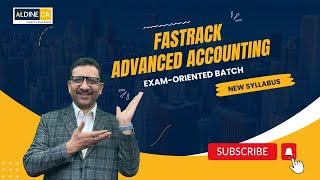 Announcement  FASTRACK New Syllabus  Advanced Accounting  CA Parveen Sharma [upl. by Lsil459]