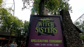 Show The Witch Sisters  Trickster Games  Cedar Point [upl. by Aurthur]