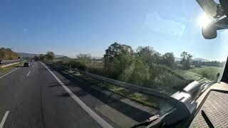 De la soare la ceata si invers pe autostrada in Germania [upl. by Callum32]