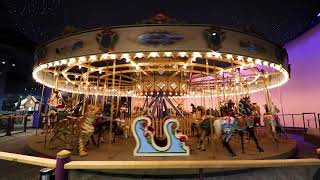 Enjoy quottaking a ridequot on The Carousel at The Childrens Museum of Indianapolis [upl. by Nivk]