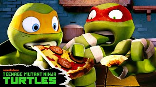 BEST Food Moments from Teenage Mutant Ninja Turtles 🍕  TMNT [upl. by Herzberg]