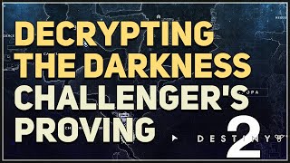 Decrypting the Darkness Destiny 2 [upl. by Cooke241]