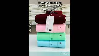 Tommy Hilfiger shirts Buy 41350 Buy 1399 M to XXL [upl. by Lehcor]