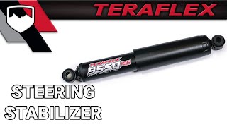 TeraFlex JKTJ 9550 VSS Steering Stabilizer [upl. by Ebeohp]