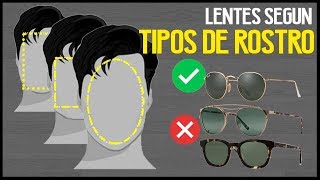 LENTES SEGUN TU TIPO DE ROSTRO quotIdentifica tu rostro fácil y rápido [upl. by Nerac]