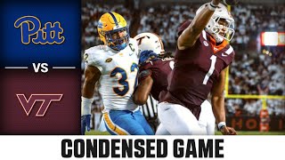 Pitt vs Virginia Tech Condensed Game  2023 ACC Football [upl. by Eenolem]