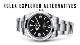 Top 3 Rolex Explorer Alternative  Homage Watches  SEIKO ALPINIST NO WAY [upl. by Otreblif]