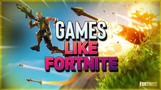 5 Games like Fortnite for PS4 XBOX amp PC [upl. by Ahsemit]