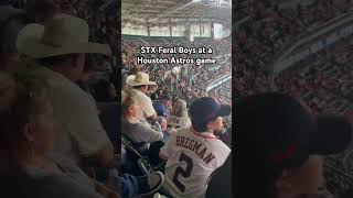 STX Feral Boys at an Astros game ⚾️ we had a blast mlbb mlb houstonastros megustastu 956 [upl. by Miarhpe]