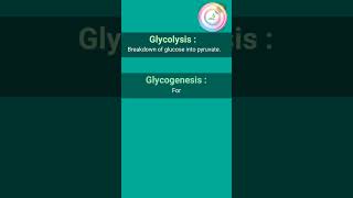 Confusables of glucose metabolism shorts youtubeshorts shortvideo shortsfeed [upl. by Htiduy]