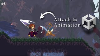 How to Attack in 2D Platformer  Learn Unity and C  Intermediate amp Beginners [upl. by Toh]