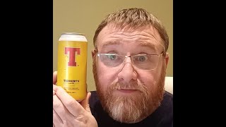 Tennents Lager Review [upl. by Ayotnahs]