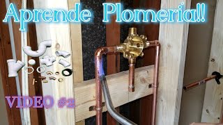 APRENDE PLOMERÍA  MASTER BATHROOM  VIDEO 2 [upl. by Dianne625]