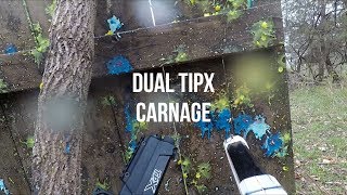 Pure Pistol Carnage  Dual TiPX Magfed Paintball [upl. by Melcher]