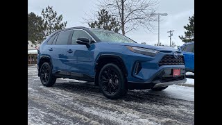 2022 Rav4 XSE in CAVALRY Blue sold order Yes its a 2022 mistake [upl. by Pessa]