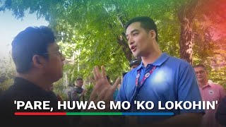 Vico confronts Pasig protest leader on alleged hakot crowd from QC [upl. by Isolt]