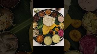 shorts viral இன்றைய மதியுணவு வேலூரில்🤩Onam Special Veg Meal  RS225🥳lunch ideas food veg [upl. by Noteloc]