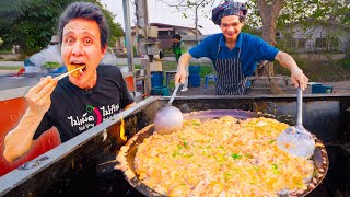 Thai Street Food  CRAZIEST Mussel Omelet Chef 🇹🇭 [upl. by Bonnice]