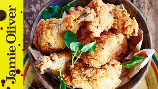 How to Cook Fried Chicken  quotJFCquot  Jamie Oliver [upl. by Aimit476]