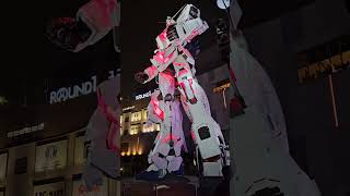 shorts Unicorn Gundam Statue show tokyo [upl. by Adelpho]