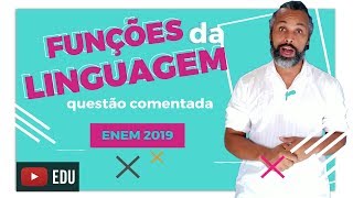 📝QUESTÃO COMENTADA  funções da linguagem ENEM [upl. by Ahseka864]