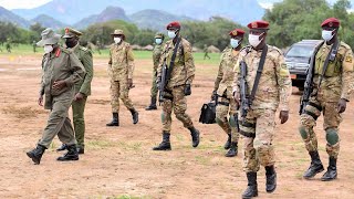 MUSEVENI passes out more 229 SFC commandos with specialized modern warfare skills at Kasenyi 🇺🇬 [upl. by Klemperer]