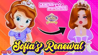 Sofia’s Makeover  Roblox  Played Dress To Impress [upl. by Cardinal]