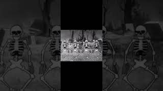 DISNEY SILLY SYMPHONIES  SKELETONS DANCING CLIP [upl. by Yahsram]